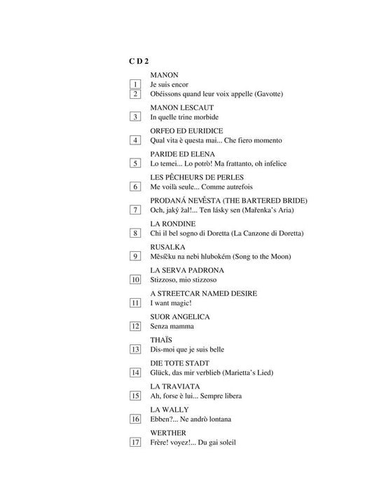 Arias for Soprano - Volume 2 G. Schirmer Opera Anthology Accompaniment CDs (2) 詠唱調 歌劇 伴奏 | 小雅音樂 Hsiaoya Music