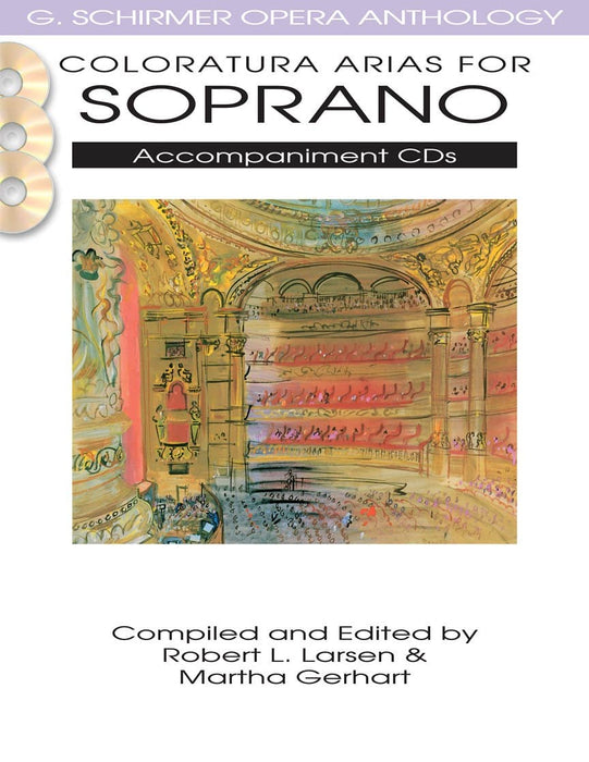 Coloratura Arias for Soprano G. Schirmer Opera Anthology Accompaniment CDs (2) 詠唱調 歌劇 伴奏 | 小雅音樂 Hsiaoya Music