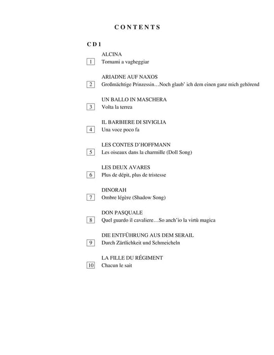 Coloratura Arias for Soprano G. Schirmer Opera Anthology Accompaniment CDs (2) 詠唱調 歌劇 伴奏 | 小雅音樂 Hsiaoya Music