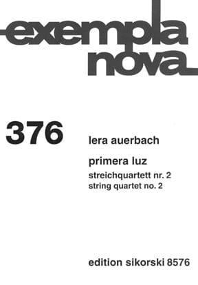 Primera Luz (The First Light) String Quartet No. 2 Score and Parts 弦樂四重奏 | 小雅音樂 Hsiaoya Music