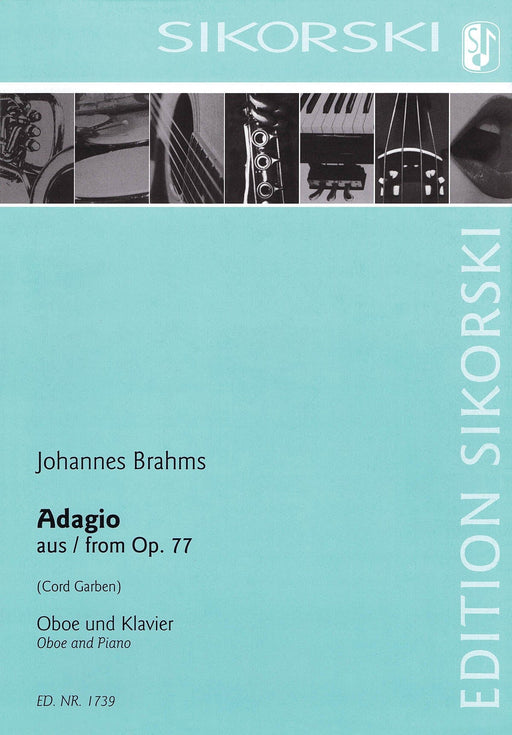 Adagio from Op. 77 Oboe and Piano 布拉姆斯 慢板 雙簧管(含鋼琴伴奏) | 小雅音樂 Hsiaoya Music