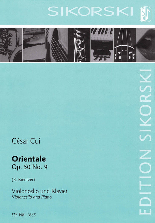 Orientale, Op. 50, No. 9 Violoncello and Piano 居伊 大提琴(含鋼琴伴奏) | 小雅音樂 Hsiaoya Music