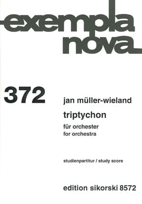 Triptychon Orchestra Study Score 管弦樂團 | 小雅音樂 Hsiaoya Music