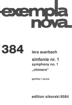 Symphony No. 1 Chimera Study Score 交響曲 | 小雅音樂 Hsiaoya Music