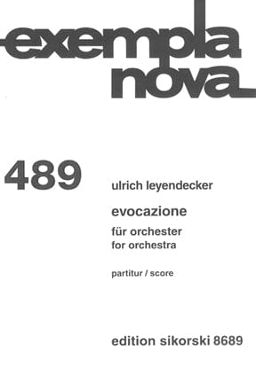 Evocazione Orchestra Score 管弦樂團 | 小雅音樂 Hsiaoya Music