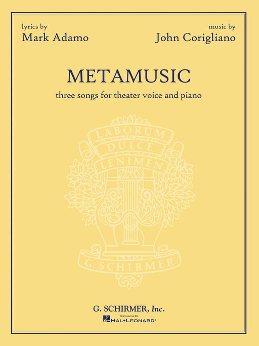 Metamusic Three Songs for Theater Voice and Piano 鋼琴 | 小雅音樂 Hsiaoya Music