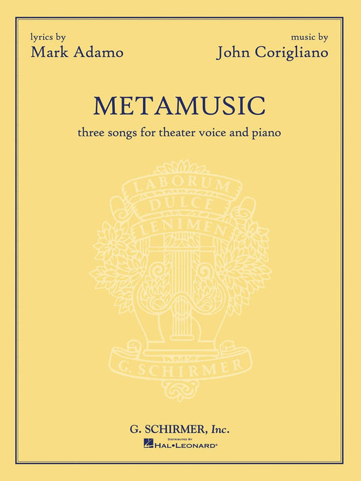 Metamusic Three Songs for Theater Voice and Piano 鋼琴 | 小雅音樂 Hsiaoya Music