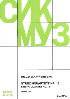 Mieczslaw Weinberg - String Quartet No. 15, Op. 124 弦樂四重奏 | 小雅音樂 Hsiaoya Music