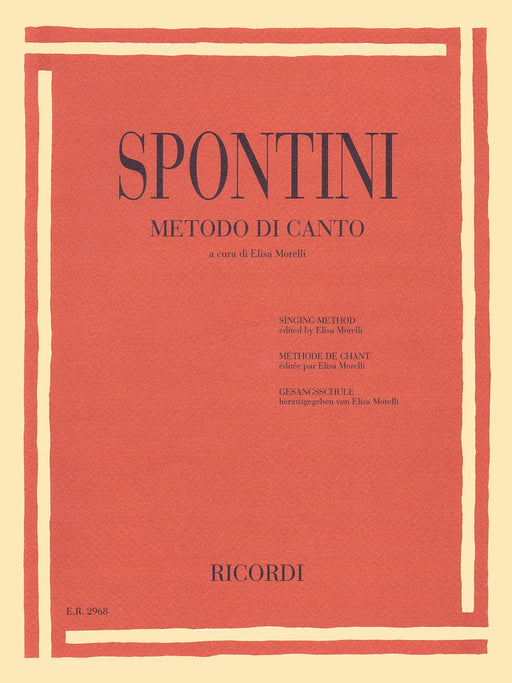 Gaspare Spontini - Singing Method 聲樂 | 小雅音樂 Hsiaoya Music