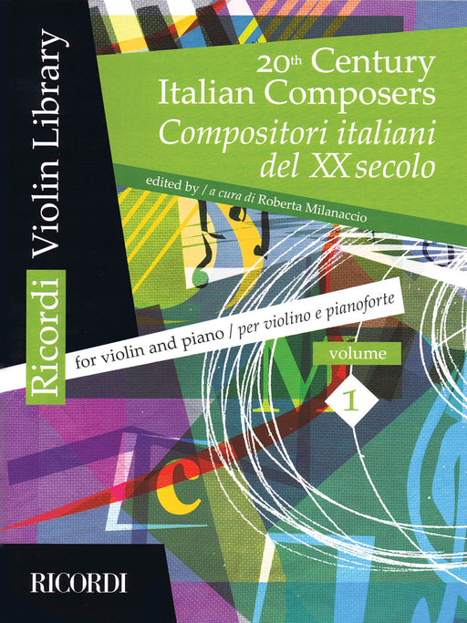 20th Century Italian Composers Volume 1 Violin and Piano 二十世紀義大利作曲家 小提琴(含鋼琴伴奏) | 小雅音樂 Hsiaoya Music