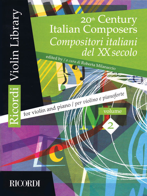 20th Century Italian Composers Volume 2 Violin and Piano 二十世紀義大利作曲家 小提琴(含鋼琴伴奏) | 小雅音樂 Hsiaoya Music