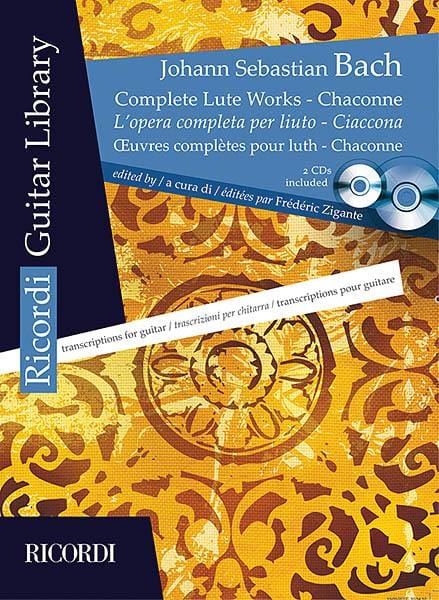 Complete Lute Works - Chaconne Guitar 巴赫約翰‧瑟巴斯提安 魯特琴 夏康舞曲 吉他 | 小雅音樂 Hsiaoya Music