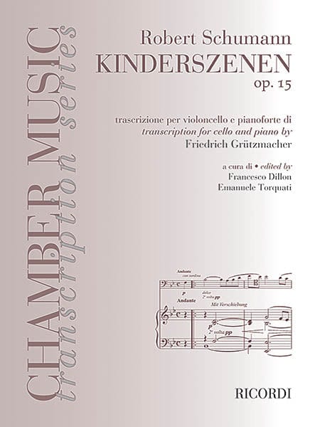 Robert Schumann - Kinderszenen, Op. 15 Cello and Piano 舒曼‧羅伯特 大提琴(含鋼琴伴奏) | 小雅音樂 Hsiaoya Music