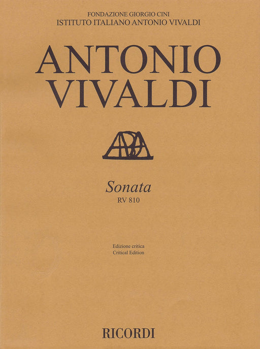 Sonata, RV 810 Violin and Basso Continuo 韋瓦第 奏鳴曲 小提琴(含鋼琴伴奏) | 小雅音樂 Hsiaoya Music