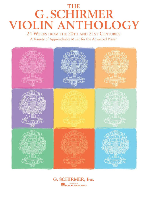 The G. Schirmer Violin Anthology 24 Works from the 20th and 21st Centuries 小提琴 | 小雅音樂 Hsiaoya Music