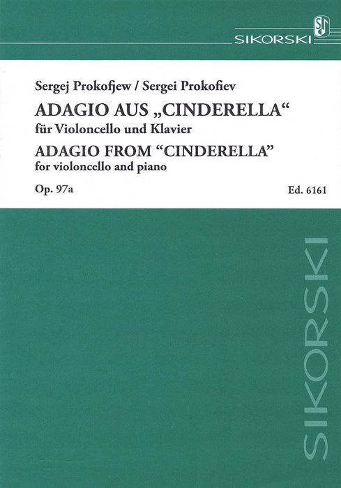 Sergei Prokofiev - Adagio from Cinderella, Op. 97a Violoncello and Piano 慢板 大提琴(含鋼琴伴奏) | 小雅音樂 Hsiaoya Music