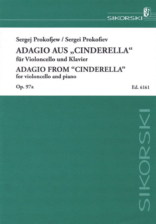 Sergei Prokofiev - Adagio from Cinderella, Op. 97a Violoncello and Piano 慢板 大提琴(含鋼琴伴奏) | 小雅音樂 Hsiaoya Music
