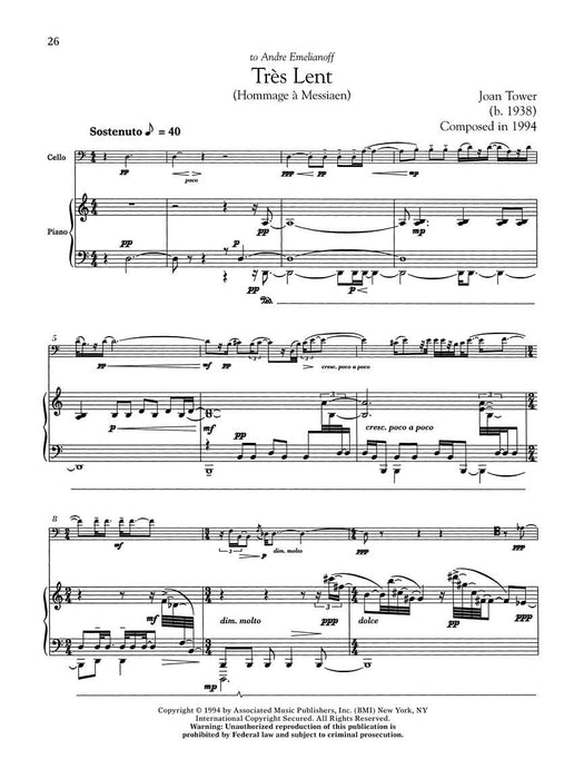 The G. Schirmer Cello Anthology 12 Works from the 20th Century Cello and Piano & Solo Cello 大提琴 鋼琴 獨奏 大提琴 | 小雅音樂 Hsiaoya Music