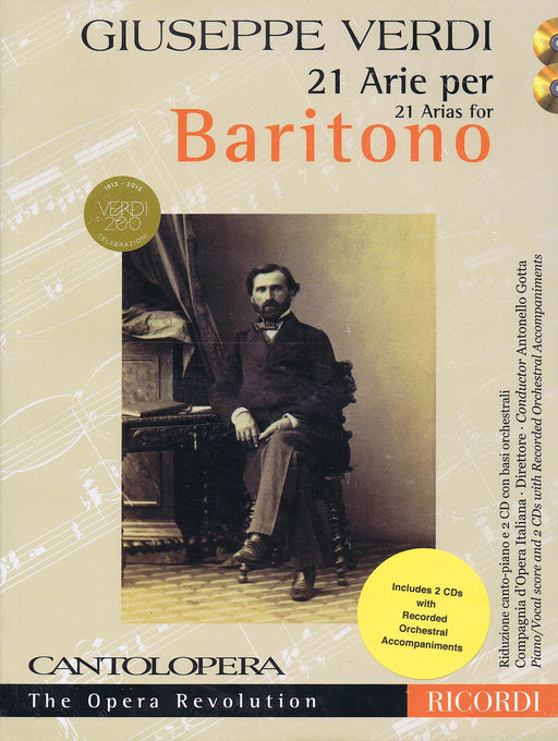 Verdi: 21 Arias for Baritone Cantolopera Collection 威爾第‧朱塞佩 詠唱調 詠嘆調 聲樂 | 小雅音樂 Hsiaoya Music