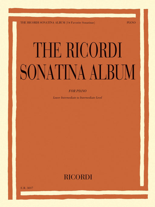 The Ricordi Sonatina Album For Lower Intermediate to Intermediate Level Piano 小奏鳴曲 鋼琴 鋼琴 | 小雅音樂 Hsiaoya Music