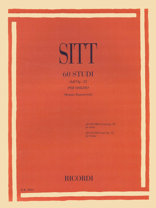 60 Studies (from Op. 32) Violin 西特‧漢斯 小提琴 | 小雅音樂 Hsiaoya Music