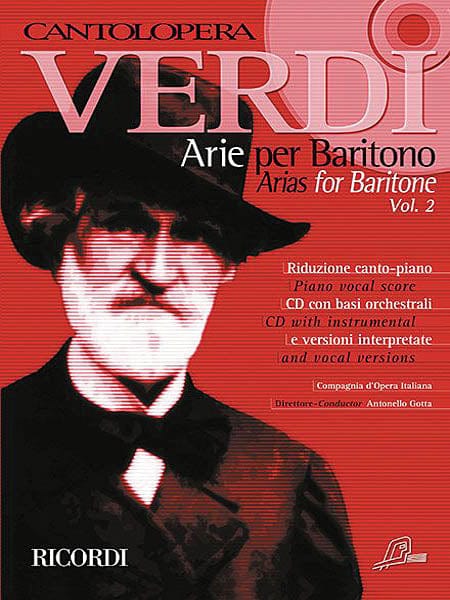 Verdi Arias for Baritone Volume 2 Cantolopera Series 威爾第‧朱塞佩 詠唱調 詠嘆調 聲樂 | 小雅音樂 Hsiaoya Music