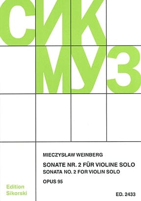 Sonata No. 2 Op. 95 Violin Solo 奏鳴曲 小提琴 | 小雅音樂 Hsiaoya Music