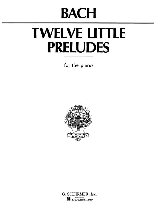 12 Little Preludes Piano Solo 巴赫約翰‧瑟巴斯提安 前奏曲 鋼琴 獨奏 | 小雅音樂 Hsiaoya Music