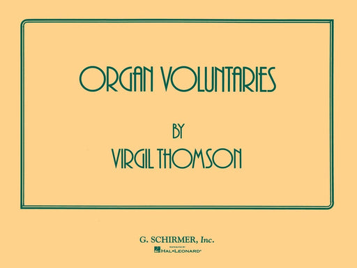 Organ Voluntaries Organ Solo 湯姆森,維吉爾 管風琴 管風琴 獨奏 | 小雅音樂 Hsiaoya Music
