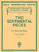 Two Sentimental Pieces Schirmer Library of Classics Volume 1958 Violin and Piano 小品 小提琴 鋼琴 | 小雅音樂 Hsiaoya Music
