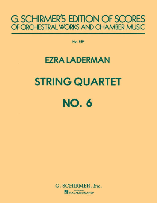 String Quartet No. 6 Study Score No. 159 弦樂四重奏 | 小雅音樂 Hsiaoya Music