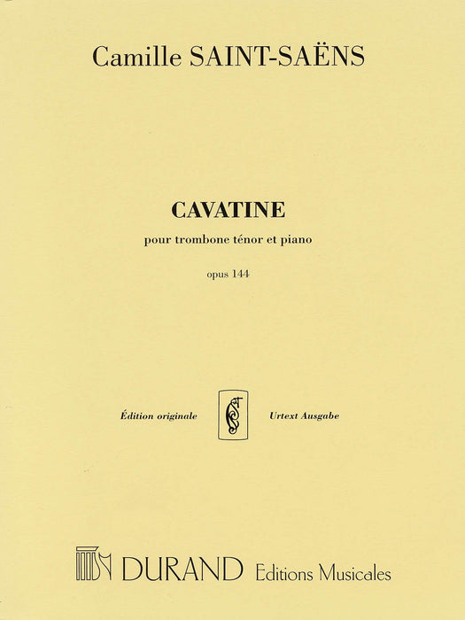 Cavatine, Op. 144 for Trombone and Piano 聖桑斯 長號(含鋼琴伴奏) | 小雅音樂 Hsiaoya Music