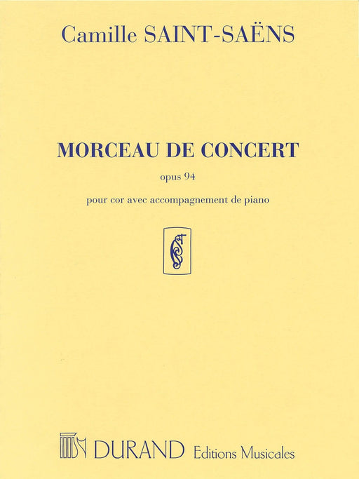 Morceau de Concert, Op. 94 French Horn and Piano 聖桑斯 音樂會 鋼琴 法國號(含鋼琴伴奏) | 小雅音樂 Hsiaoya Music