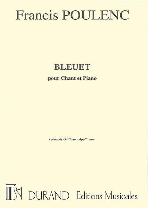 Bleuet (Poeme de Guillaume Appolinaire) Mezzo/Piano 聲樂 | 小雅音樂 Hsiaoya Music