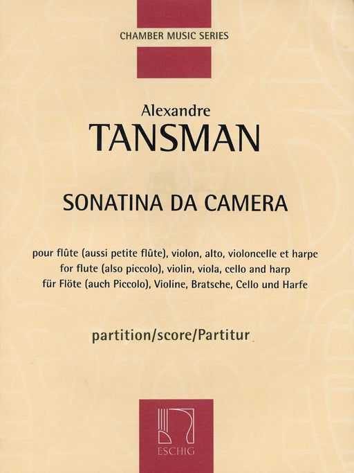 Sonatina da camera Score 湯斯曼 小奏鳴曲 混和五重奏 | 小雅音樂 Hsiaoya Music