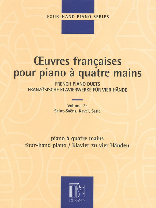 French Piano Duets - Volume 2 Piano, 4 Hands 鋼琴 四手聯彈 4手聯彈(含以上)(含以上) | 小雅音樂 Hsiaoya Music