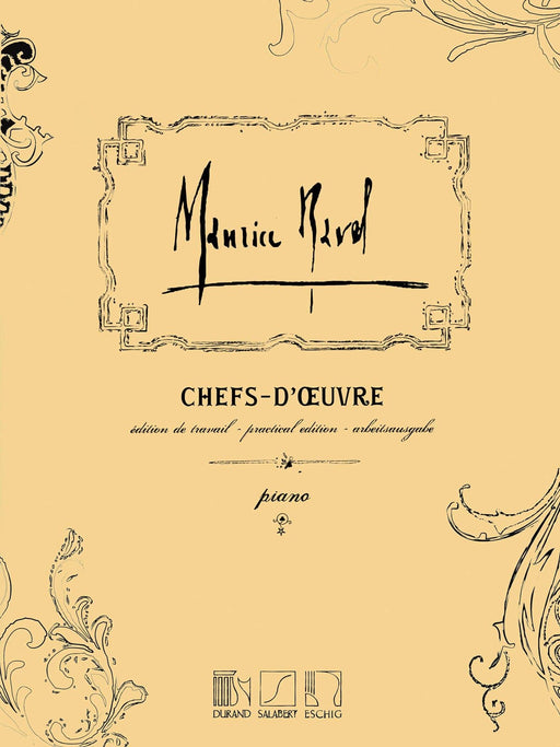 Chefs-d'oeuvre Practical Edition 拉威爾‧摩利斯 鋼琴 | 小雅音樂 Hsiaoya Music