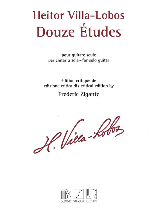 Heitor Villa-Lobos - 12 Études Solo Guitar 維拉－羅伯斯 吉他 | 小雅音樂 Hsiaoya Music