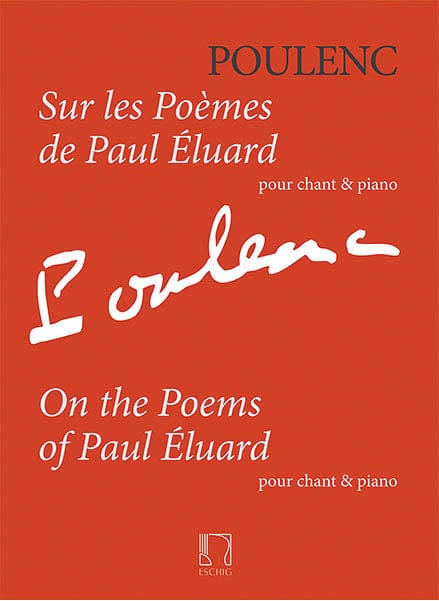 On the Poems of Paul Éluard Voice and Piano (Original Keys) 鋼琴 聲樂 | 小雅音樂 Hsiaoya Music