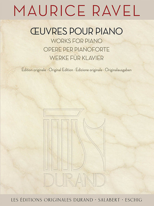 Maurice Ravel - Works for Piano 拉威爾‧摩利斯 鋼琴 | 小雅音樂 Hsiaoya Music