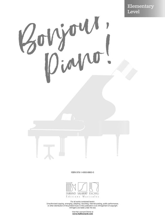 Bonjour, Piano! - Elementary Level 16 Pieces by French Composers in Progressive Order 小品 作曲家 鋼琴 | 小雅音樂 Hsiaoya Music