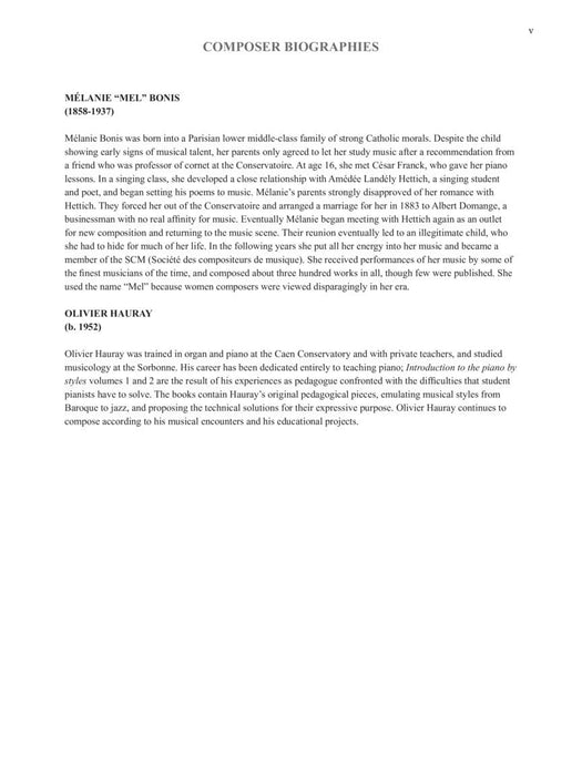 Bonjour, Piano! - Upper Elementary Level 16 Pieces by French Composers in Progressive Order 小品 作曲家 鋼琴 | 小雅音樂 Hsiaoya Music