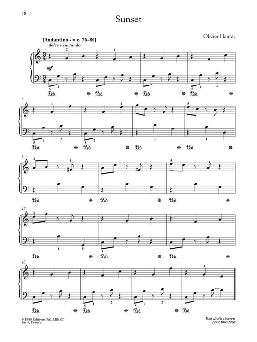 Bonjour, Piano! - Upper Elementary Level 16 Pieces by French Composers in Progressive Order 小品 作曲家 鋼琴 | 小雅音樂 Hsiaoya Music