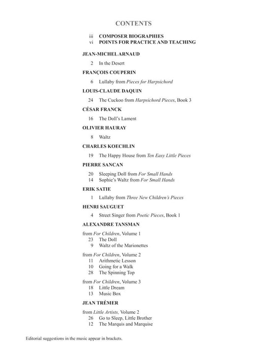 Bonjour, Piano! - Early Intermediate Level 19 Pieces by French Composers in Progressive Order 小品 作曲家 鋼琴 | 小雅音樂 Hsiaoya Music