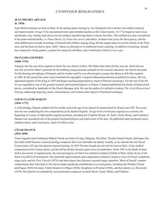 Bonjour, Piano! - Early Intermediate Level 19 Pieces by French Composers in Progressive Order 小品 作曲家 鋼琴 | 小雅音樂 Hsiaoya Music