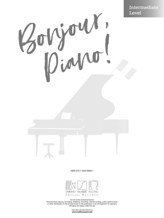 Bonjour, Piano! - Intermediate Level 20 Pieces by French Composers in Progressive Order 小品 作曲家 鋼琴 | 小雅音樂 Hsiaoya Music