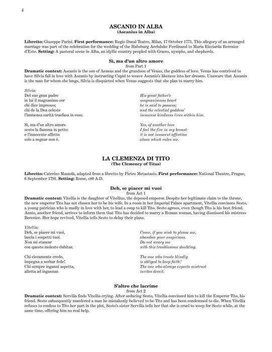 Mozart Opera Arias Soprano 莫札特 歌劇 詠唱調 詠嘆調 聲樂 | 小雅音樂 Hsiaoya Music