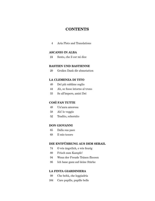 Mozart Opera Arias Tenor 莫札特 歌劇 詠唱調 詠嘆調 聲樂 | 小雅音樂 Hsiaoya Music