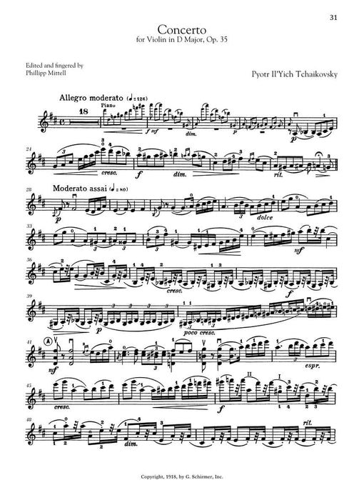 Three Romantic Violin Concertos: Bruch, Mendelssohn, Tchaikovsky Schirmer Library of Classics Volume 2117 for Violin and Piano 小提琴 協奏曲 小提琴 鋼琴 | 小雅音樂 Hsiaoya Music