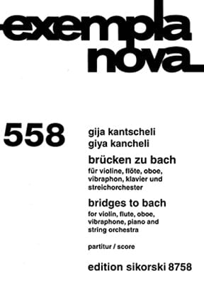 Bridges to Bach Violin, Flute, Oboe, Vibraphone, Piano and String Orchestra 小提琴 抖音鐵琴 弦樂團 混和室內樂 | 小雅音樂 Hsiaoya Music